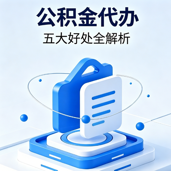 潍坊公积金代办到底值不值？这5大好处让你少走弯路